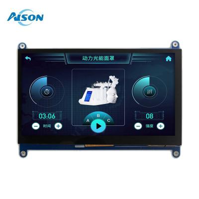 China 7 Inch Capacitive Touchscreen Customized TFT Display For Raspberry Pi for sale