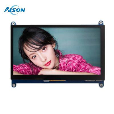 China 7 Inch Capacitive Touch Screen Transmissive Raspberry Pi LCD Screen 1024x600 for sale