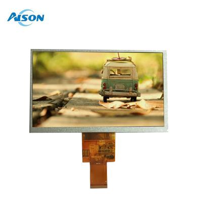 China 800x480 TFT LCD Display Panel 7 Inch 40 Pin Display 400 Cd/M2 RGB Interface for sale