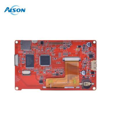 China 480x272 HMI LCD Display 4.3 Inch Resistive Touch Display 4 pin for sale