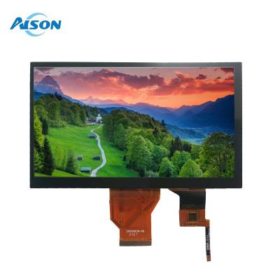 중국 7인치 TFT 용량 터치 스크린 800x480 TFT 터치 패널 50 핀 RGB 판매용