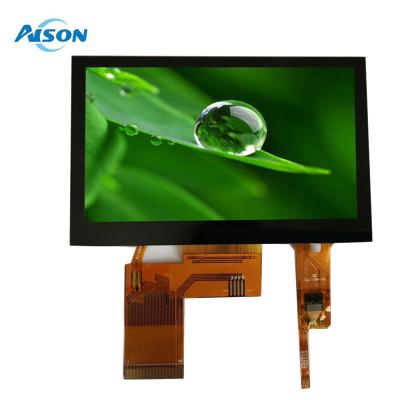 China 4.3 Inch Capacitive Touch Screen Panel 40 Pin TFT Touch Display 400 Cd/M2 for sale