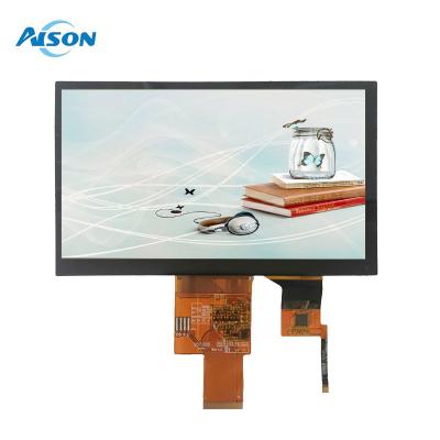 China 7 Inch LCD Display Module 400 Cd/M2 TFT LCD Touch Screen 800x480 for sale