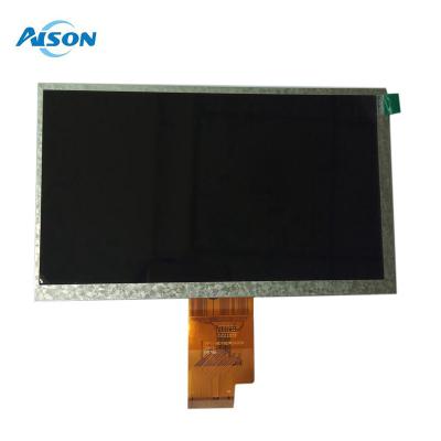 China 1024x600 Color TFT LCD Display 7 Inch Transmissive LCD Display 450cd/M2 With LVDS Interface for sale