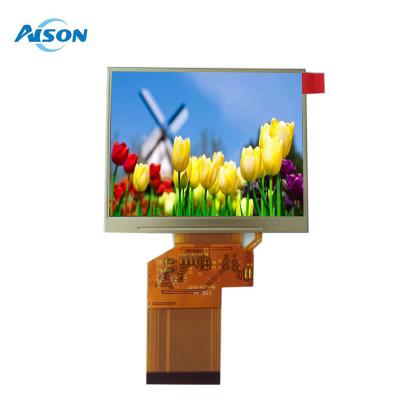 China 3.5 Inch IPS Display High Brightness 640x480 LCD Display 1000cd/m2 With RGB Interface for sale