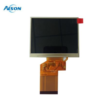 China 350cd/M2 TFT Display Module 3.5 Inch 320x240 LCD Display TN With RGB 24 Bit 54pin Interface for sale