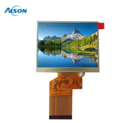 中国 3.5インチ IPS TFT LCD ディスプレイ 640x480 TFT LCD 容量タッチスクリーン 1000 Cd/M2 RGB インターフェース付き 販売のため