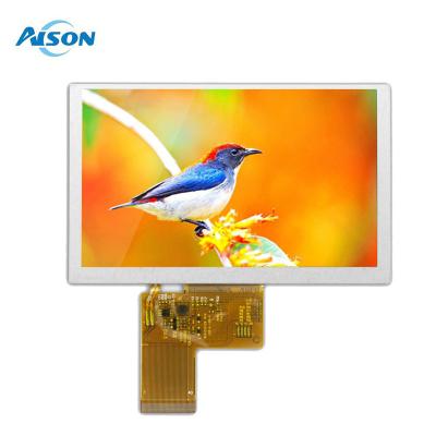 Chine Affichage LCD TFT de 5 pouces 800x480 Écran 500 Cd/M2 RGB 24 Bit TN 40 broches à vendre