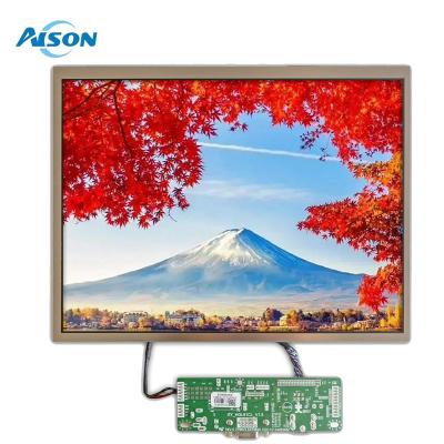 China 650 cd/m2 Industrielles TFT-Display 12,1 Zoll 1024x768 Bildschirm mit IPS-Ansichtsrichtung zu verkaufen