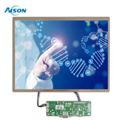 China 1024x768 Industrial LCD Display 650 cd/m2 IPS TFT Panel 12,1 inch Voor industriële toepassing Te koop