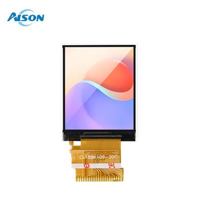 中国 1.8インチ TFT LCD ディスプレイ 200 Cd/M2 128 X 160 LCD ディスプレイ ST7735S ドライバーIC MCU/SPI インターフェース 販売のため