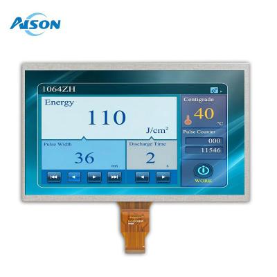 China 300cd/M2 10.1 Inch TFT Display LVDS LCD Display 1024X600 Resolution for sale