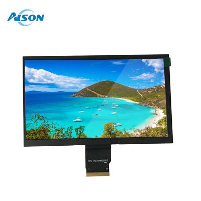 China 1024x600 Modulo de pantalla LCD personalizado de 7 pulgadas Panel TFT LCD 450cd/m2 en venta