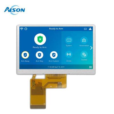 Κίνα 480x272 TFT LCD οθόνη 4,3 ιντσών οθόνη LCD SPI / 808-MCU διεπαφή προς πώληση