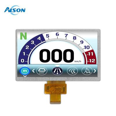 China -40 a 95 grados 7 pulgadas Industrial TFT LCD módulo 40pin LVDS Interfaz 500cd/m2 en venta