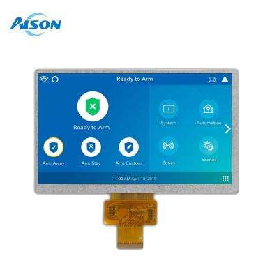 China 800x480 Industrielle TFT-Anzeige 500 Cd/M2 IPS-LCD-Panel 7 Zoll breite Temperatur zu verkaufen