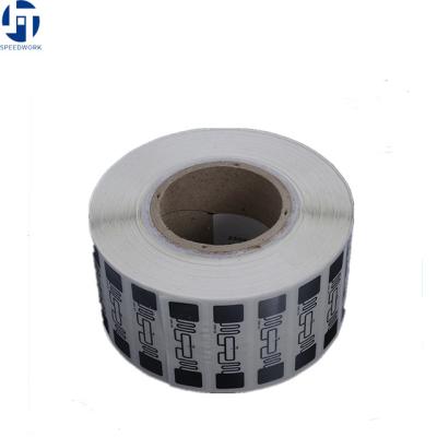 China Warehouse Management JIETONG UHF RFID Inlay Wet Sticker Adhesive Tag JT-307B for sale