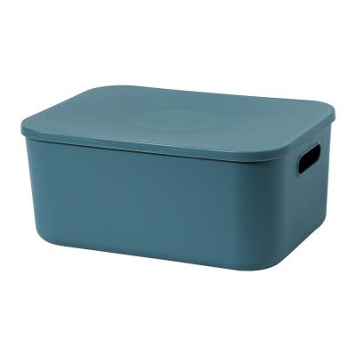 China Amazon Kitchen Storage Basket Sustainable Plastic Storage Bins For Use In Kitchen Pantry Fridge for sale