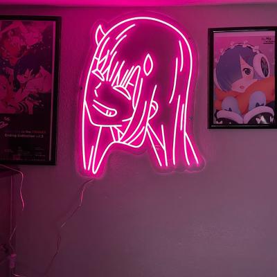 China event & Custom Wall Decor Dorm Room Game Party Japanese Bedroom Animation Personalized Gift Neon Sign Anime LED Light Sign for sale