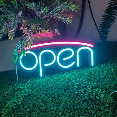 China Japanese Open Neon Customs RGB Eco-friendly Light Restaurant Sign Lead Lamp Display for sale