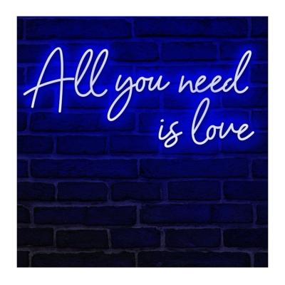 China High Quality Eco-friendly All You Need Is Love Neon Lights Wedding Birthday Party Decoration Neon Lights for sale