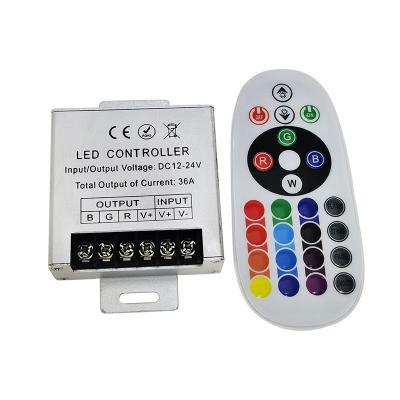 China Dim Birghtness OHANEE Memory Function LED Strip Rheostat 12v Neon Lamp Power Plug Smart Remote Control Controller for sale