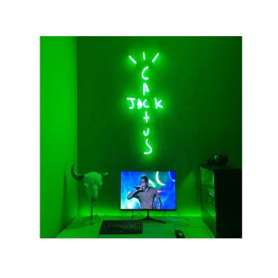 China 2022 Eco-Friendly Best Selling Drop Shipping No MOQ Custom Flexible Led Cactus Jack Neon Sign Light for sale