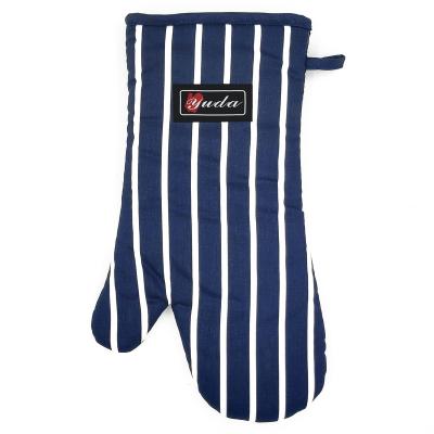 China Non-slip Manufacturers Selling Custom Logo Gloves Kitchen Insulation Cotton Oven Gloves Twill Cotton Oven Gloves for sale