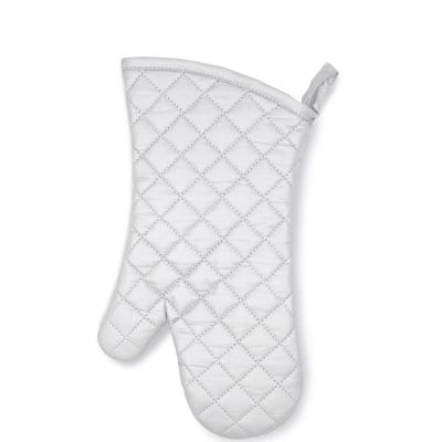 China Oven Gloves Factory Wholesale Anti-heat Non-slip Gloves Baking High Quality Silver Silicone Oven Mitt Heat Resistant Etc All-season from China for sale