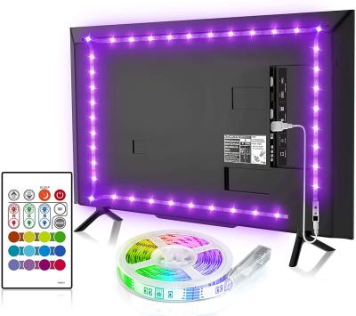 China TV TV Light with 2 Control Methods for 32-58 Inch Multicolor TV/Monitor SMD5050 RGB LED Strip LED TV Light Backlight for sale