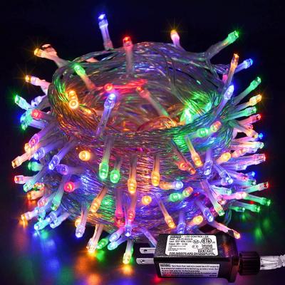 China 10m 20M 30M 50M 100M Fairy Lights LED String Residential Holiday Wedding Decoration Waterproof LED Garland String Lights Christmas for sale