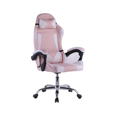 China Adjustable Modern Minimalist Ergonomic Design Esports Mobile Chair Swivel (Height) Extended Gaming Casters Massage Leather Backrest Chair for sale