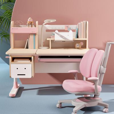 China Modern factory wholesale children's raise learning multifunctional hot-selling office study table and chair combination for sale