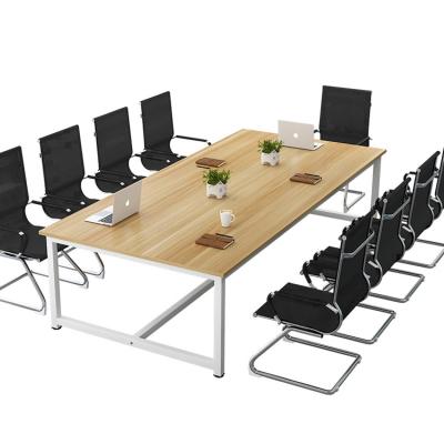 China Modern Compact Conference Table Multi-Person Conference Training Splicing Table Long Table for sale