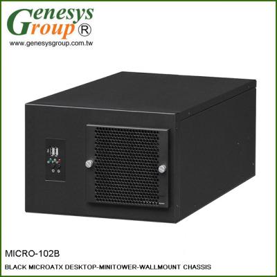 China With MICRO-102B fan, micro-atx, mini-itx, desktop, minitower, wallmount, chassis for sale