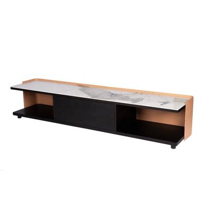 China SPACE V9 Modern Convertible Post TV Cabinet Multifunctional Bedroom TV Floor Stand for sale