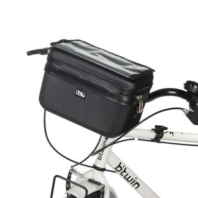 China ABS Hard Handle Bar Front Water Resistant Bike Travel Recycling Bag for sale