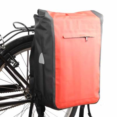 China Corforful Waterproof Bike Rack Traveling Pannier Bicycle Bag And Backpack for sale