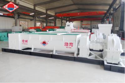 China Dubbele Schacht 55KW Slijtvast Clay Brick Extruder Te koop