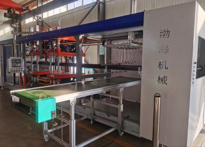 China Tray Food Container Blister Making-Machineplc Vacuüm die Auto vormen Te koop