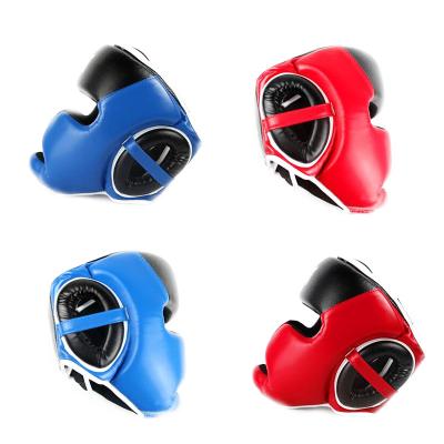 China Safety UFC Fight Gear Design High Quality Leather Boxing Headgear for sale