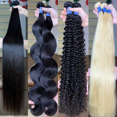 China ALL Bundle Free Sample 12A Grade Hair Mink Raw Virgin Brazilian Cuticle Aligned Weave Bundle, Cheap Hair Extension Sellers for sale