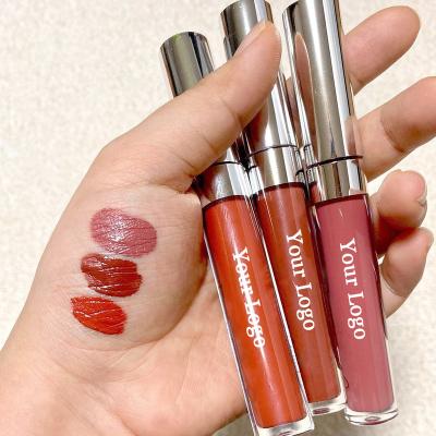 China Waterproof Free Makeup Sample Popular labiales color private label custom matte nude lipgloss non-stick cup matte Liquid lipstick for sale