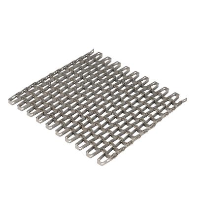 China                  Stainless Steel 304 Fire Resistant Balance Conveyor Mesh Belt              for sale