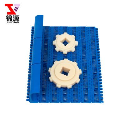 China Voedingsmiddelen PVC PU transportband materiaal 25,4 mm pitch specificatie Te koop