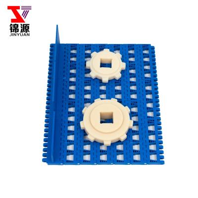 China Cinturón modular de plástico Cinturón modular de plástico recto Cintura transportadora modular en venta