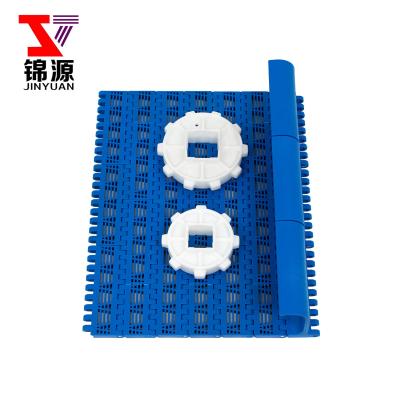 China                  High Quality Plastic Conveypr Modular Chain Flush Grid Conveyor Belts Modular Belt              for sale