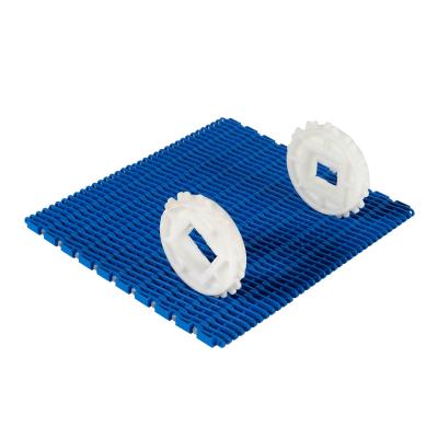 China                  Plast Link 900 Skyblue Heat Resistant Modular Belt for Automation Conveyor              for sale