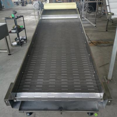 China                  High Performance Iron/Stainless Steel Heat Resistant Mesh Belt Conveyor              for sale