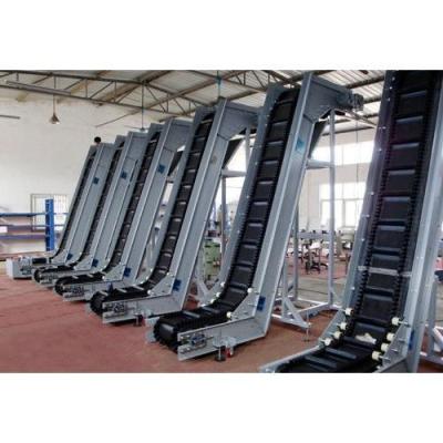 China                  Factory Price Food Grade Inclined Rubber Belt Conveyor Feeding Machine for Sale              for sale